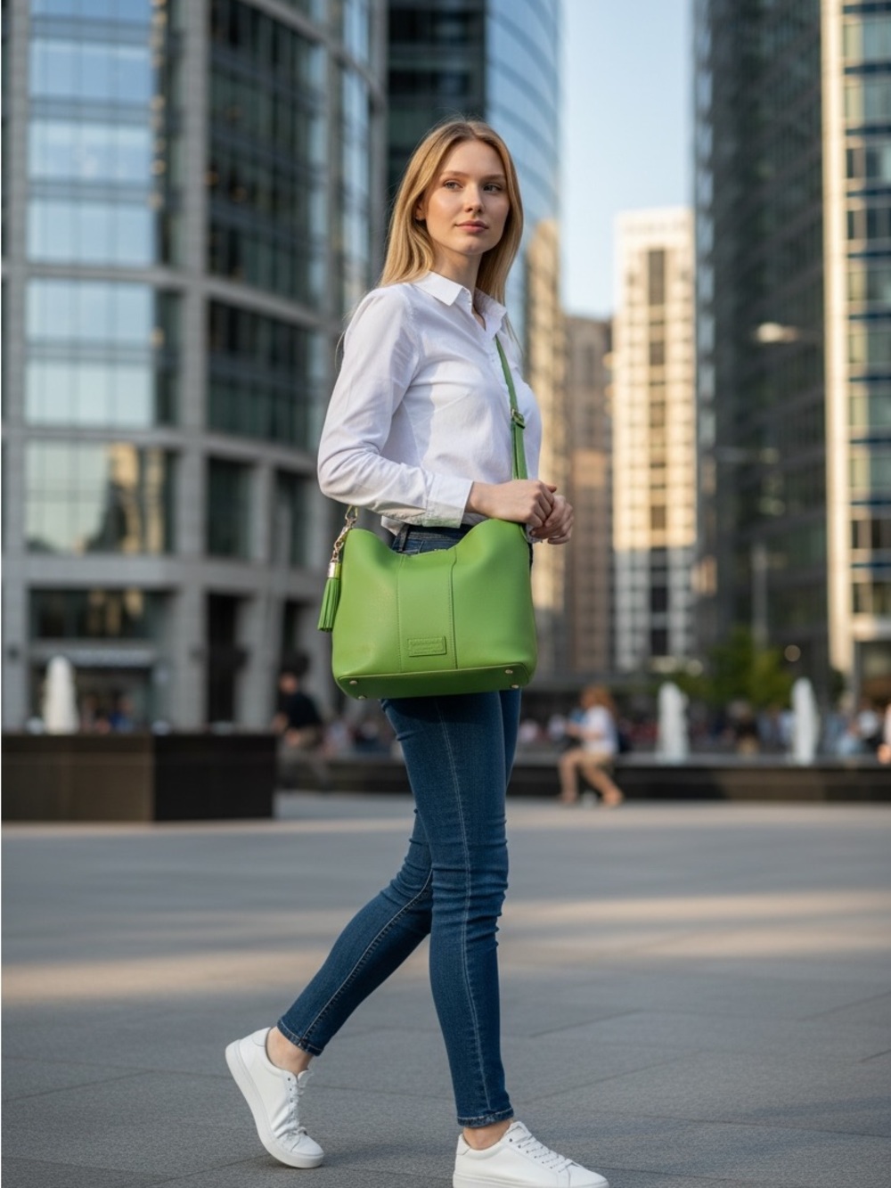 Lambeth Bag Frog Green - Picture 2 of 7